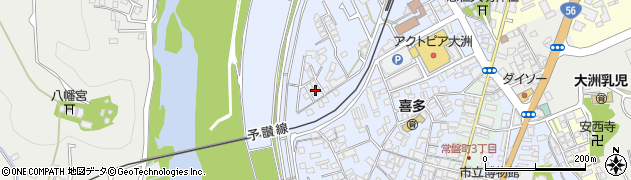 愛媛県大洲市中村183周辺の地図