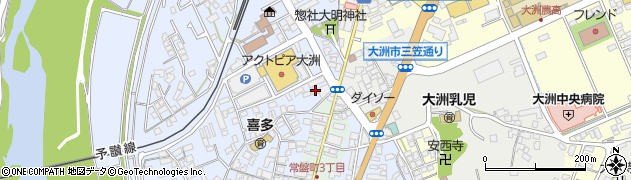 愛媛県大洲市中村255-2周辺の地図