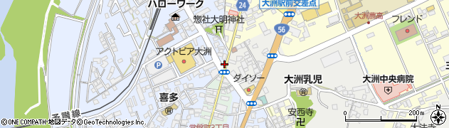 愛媛県大洲市中村252周辺の地図