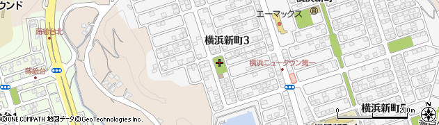 横浜4号公園周辺の地図