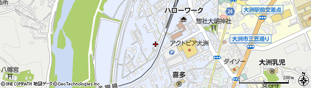 愛媛県大洲市中村195周辺の地図