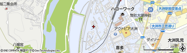 愛媛県大洲市中村165周辺の地図