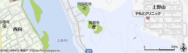 青原寺周辺の地図