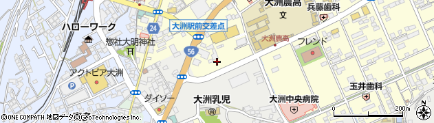 愛媛県大洲市若宮545周辺の地図