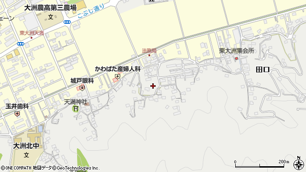 〒795-0063 愛媛県大洲市田口の地図