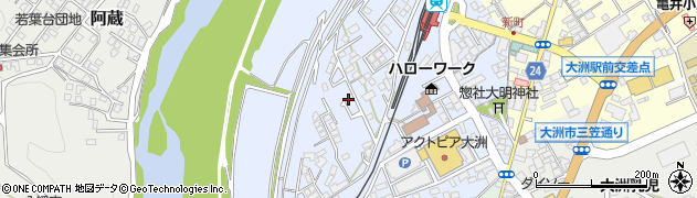 愛媛県大洲市中村158周辺の地図