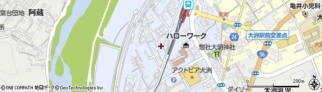愛媛県大洲市中村200-1周辺の地図