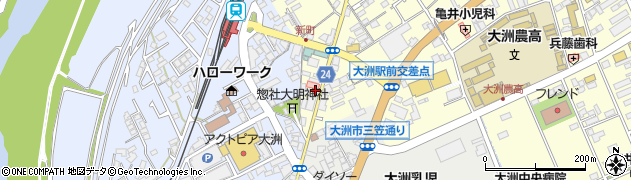 愛媛県大洲市若宮478周辺の地図