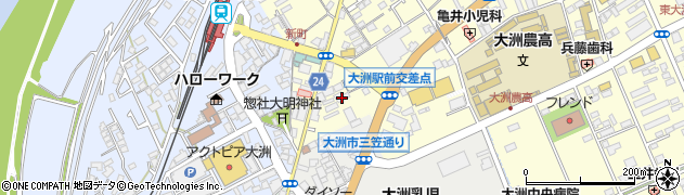 愛媛県大洲市若宮503周辺の地図