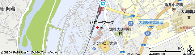 愛媛県大洲市中村211周辺の地図