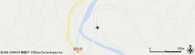 福岡県田川郡添田町落合3666周辺の地図