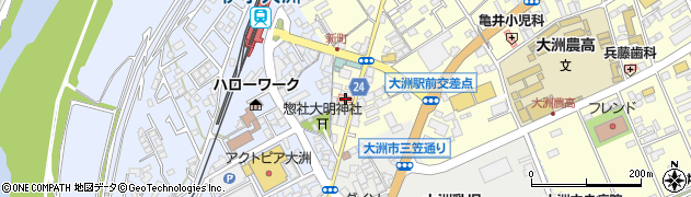 愛媛県大洲市若宮497周辺の地図