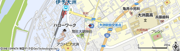 愛媛県大洲市若宮470周辺の地図