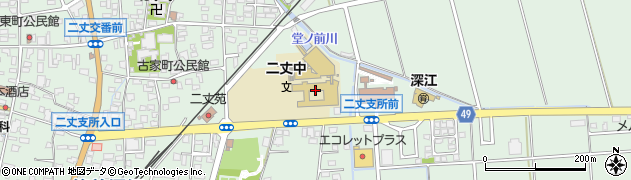 糸島市立二丈中学校周辺の地図