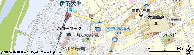 愛媛県大洲市若宮472周辺の地図