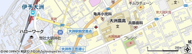 愛媛県大洲市若宮569周辺の地図
