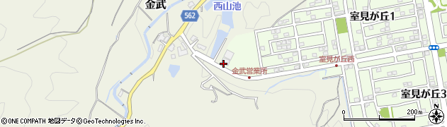 西日本鉄道株式会社　自動車事業本部・金武自動車営業所周辺の地図