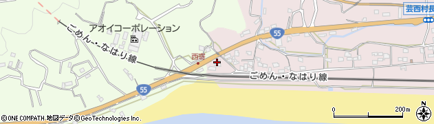 藤・芸西店周辺の地図