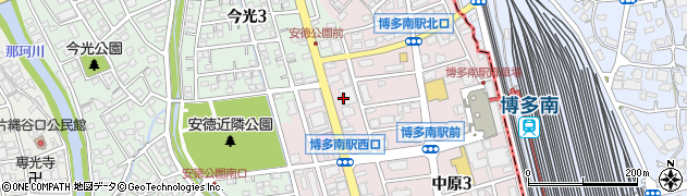ドラッグ新生堂　那珂川店周辺の地図
