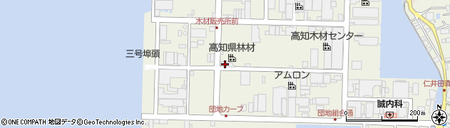 高知県林材株式会社周辺の地図