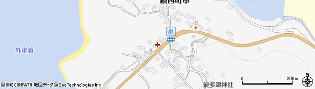 佐賀県唐津市鎮西町串305周辺の地図