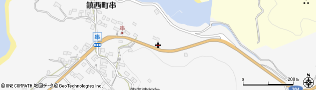 佐賀県唐津市鎮西町串403周辺の地図