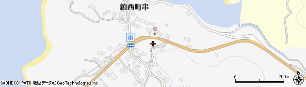 佐賀県唐津市鎮西町串420周辺の地図