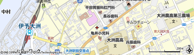 愛媛県大洲市若宮668周辺の地図