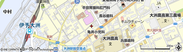 愛媛県大洲市若宮663周辺の地図