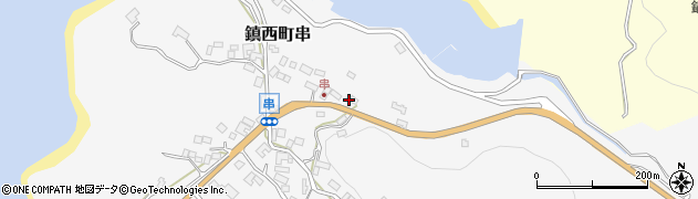 佐賀県唐津市鎮西町串409周辺の地図
