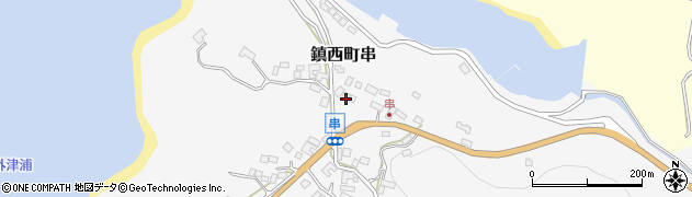 佐賀県唐津市鎮西町串434周辺の地図