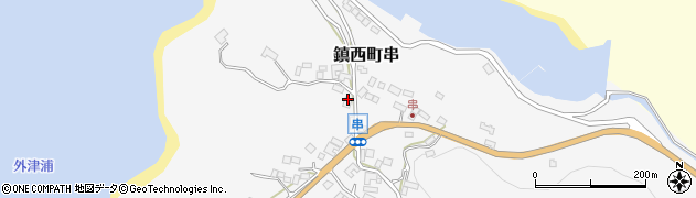 佐賀県唐津市鎮西町串461周辺の地図