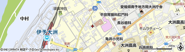 愛媛県大洲市若宮613周辺の地図