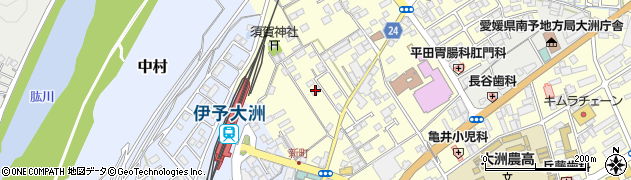 愛媛県大洲市若宮448周辺の地図