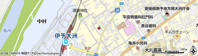 愛媛県大洲市若宮440周辺の地図