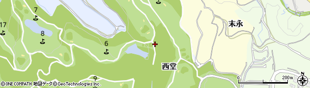 福岡県糸島市西堂2周辺の地図