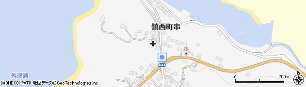 佐賀県唐津市鎮西町串464周辺の地図
