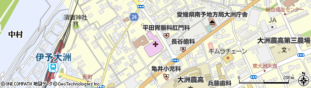 愛媛県大洲市若宮625周辺の地図