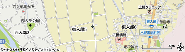 福岡県福岡市早良区東入部周辺の地図