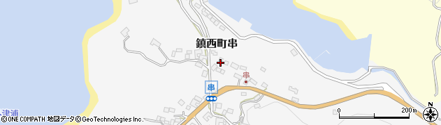佐賀県唐津市鎮西町串437周辺の地図