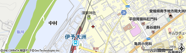 愛媛県大洲市若宮450周辺の地図
