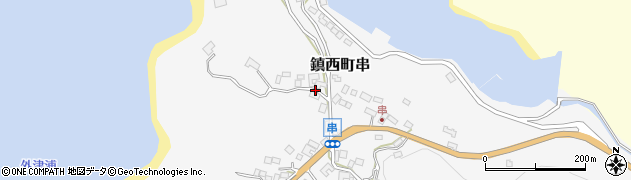 佐賀県唐津市鎮西町串465周辺の地図