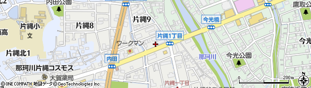 サン調剤薬局那珂川店周辺の地図