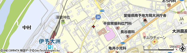 愛媛県大洲市若宮623周辺の地図