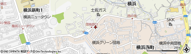 ライフサービス高知店周辺の地図
