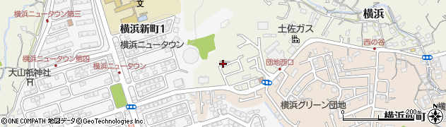 横浜夕月公園周辺の地図