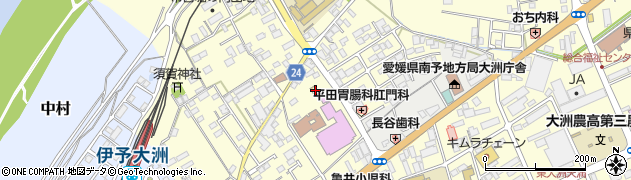 愛媛県大洲市若宮631周辺の地図