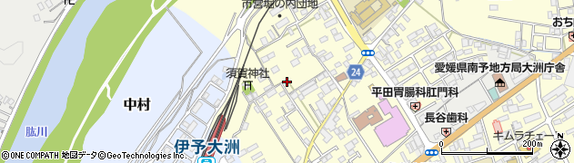 愛媛県大洲市若宮373周辺の地図