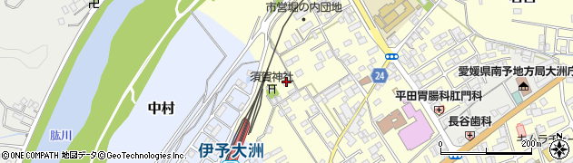 愛媛県大洲市若宮382周辺の地図