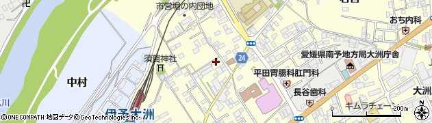 愛媛県大洲市若宮426周辺の地図